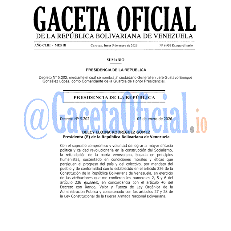 Gaceta Oficial, Gaceta 6956, Gaceta 6956 HD, Gaceta #6956, Gaceta Oficial Venezuela #6956