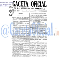 Gaceta Oficial 2417 del 7 Marzo 1979