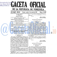Gaceta Oficial 24942 del 3 Enero 1956