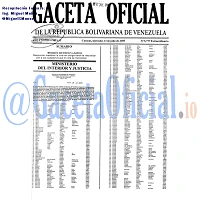 Gaceta Oficial 5777 del 13 Julio 2005