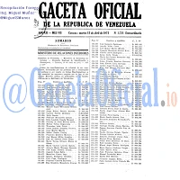 Gaceta Oficial 1731 del 15 Abril 1975