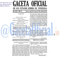 Gaceta Oficial 24051 del 30 Enero 1953