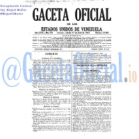 Gaceta Oficial 21081 del 17 Abril 1943
