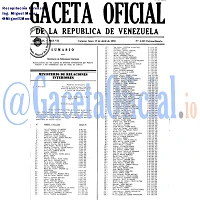 Gaceta Oficial 4413 del 13 Abril 1992