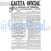 Gaceta Oficial 32385 del 4 Enero 1982