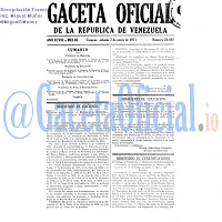 Gaceta Oficial 29406 del 2 Enero 1971