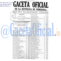 Gaceta Oficial 2079 del 19 Agosto 1977