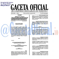Gaceta Oficial 6238 del 13 julio 2016