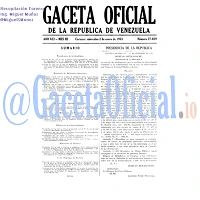 Gaceta Oficial 27039 del 2 Enero 1963