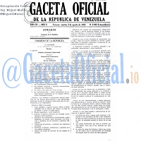 Gaceta Oficial 2992 del 3 Agosto 1982
