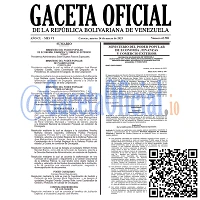 Gaceta Oficial, Gaceta 42588, Gaceta #42588, Gaceta Oficial Venezuela #42588