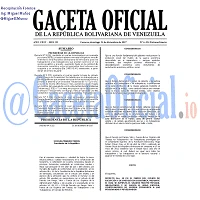 Gaceta Oficial 6354 del 31 diciembre 2017