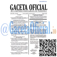 Gaceta Oficial 42290 del 5 enero 2022