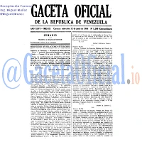 Gaceta Oficial 1209 del 12 Junio 1968