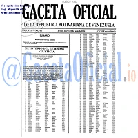 Gaceta Oficial 5711 del 22 Junio 2004