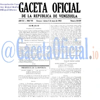 Gaceta Oficial 26839 del 4 Mayo 1962