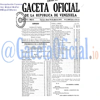 Gaceta Oficial 2480 del 16 Julio 1979