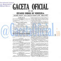 Gaceta Oficial 22123 del 28 Septiembre 1946