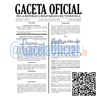 Gaceta Oficial 6691 del 15 marzo 2022