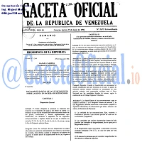Gaceta Oficial 5075 del 27 Junio 1996