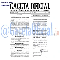 Gaceta Oficial 41678 del 19 Julio 2019