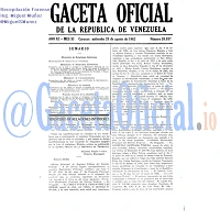Gaceta Oficial 26937 del 29 Agosto 1962