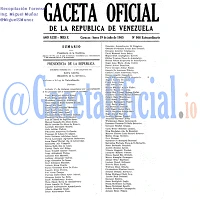 Gaceta Oficial 966 del 19 Julio 1965