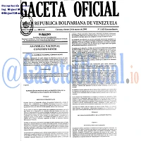 Gaceta Oficial 5453 del 24 Marzo 2000