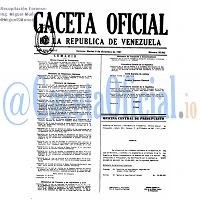 Gaceta Oficial 33862 del 8 Diciembre 1987