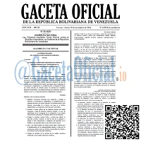 Gaceta Oficial, Gaceta 6859, Gaceta 6859 HD, Gaceta #6859, Gaceta Oficial Venezuela #6859